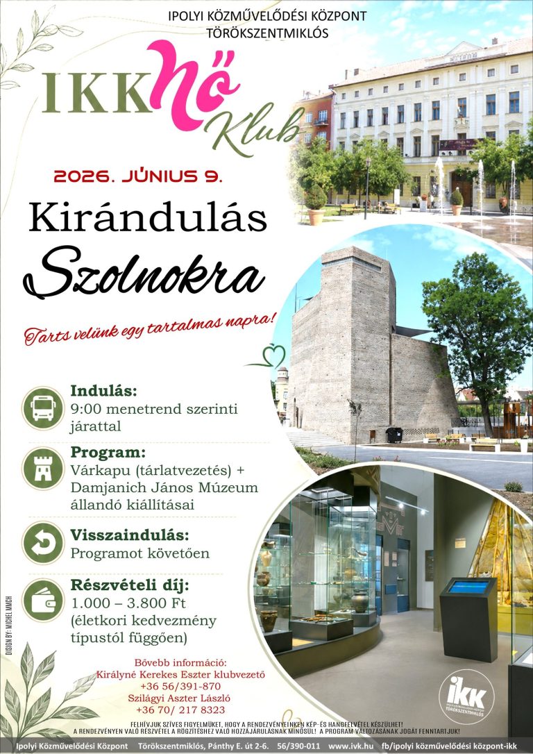 Női Klub - kirándulás Szolnokra - Ipolyi Közművelődési Központ