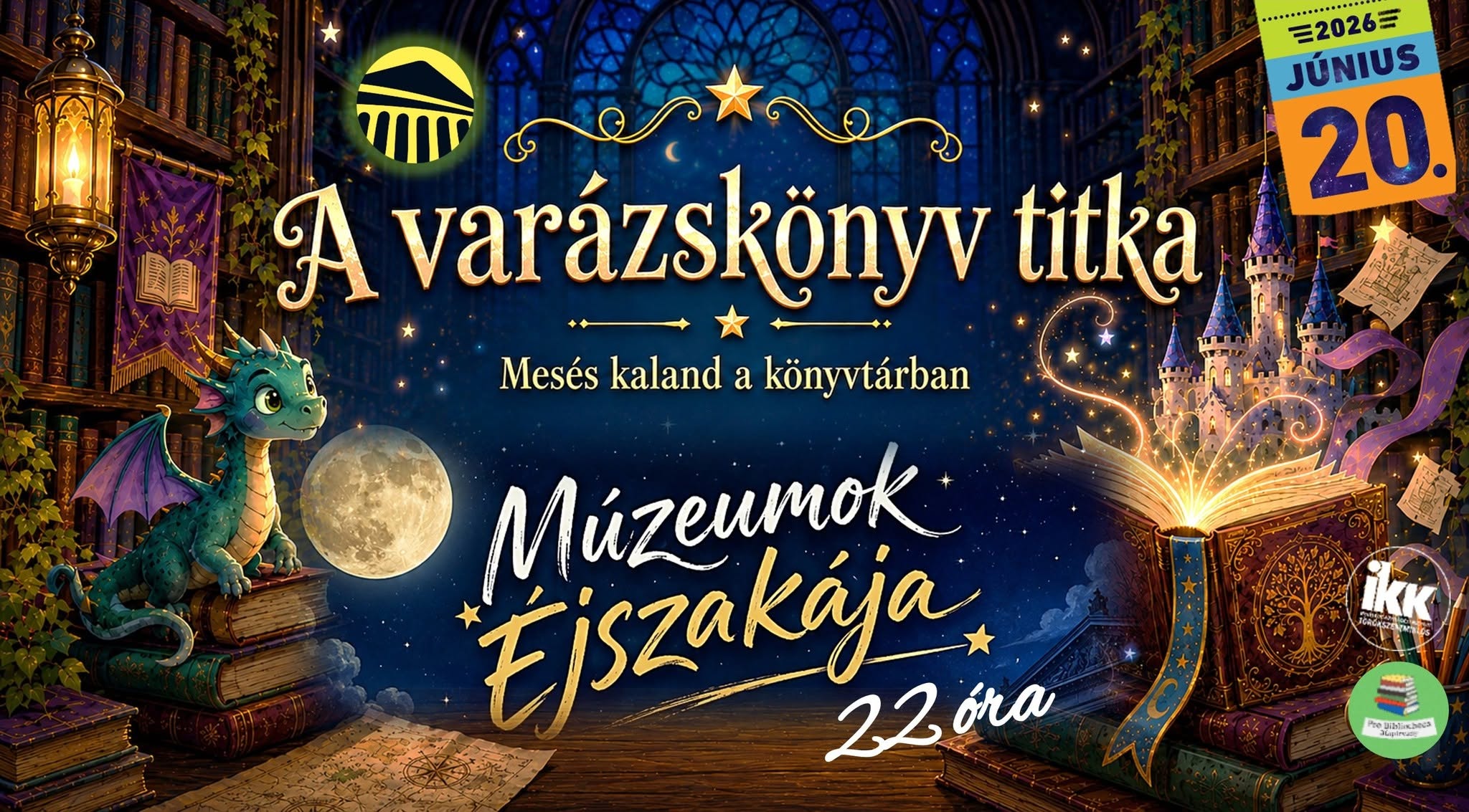 Múzeumok éjszakája - Varázskönyv titka - Ipolyi Közművelődési Központ