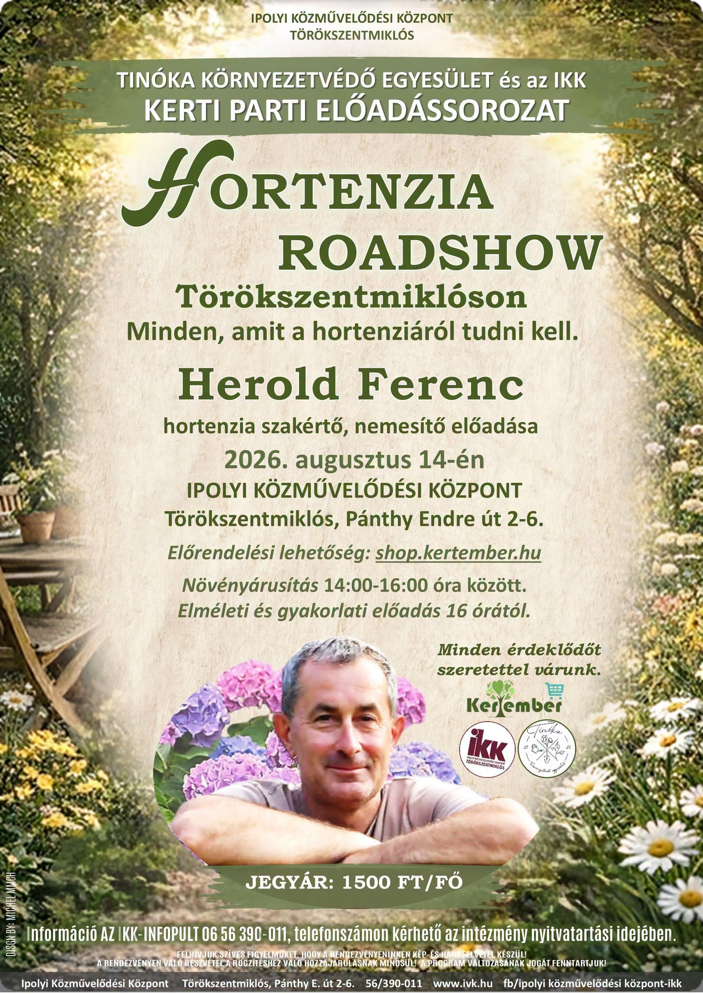 Hortenzia roadshow - Ipolyi Közművelődési Központ