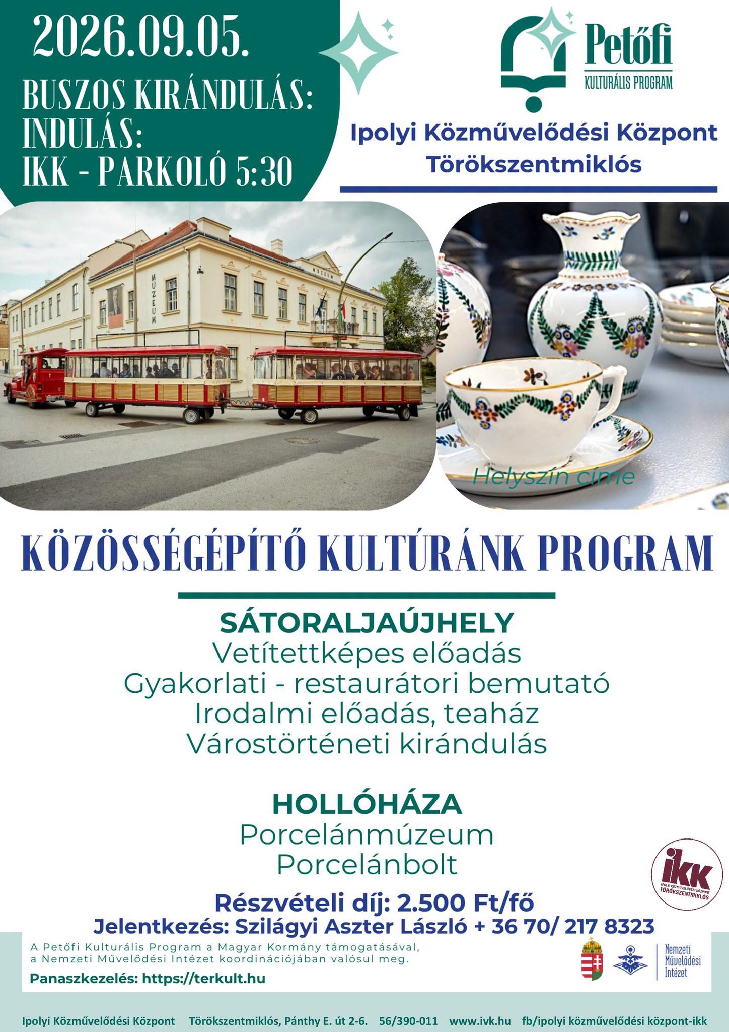 Kirándulás Sátoraljaújhelyre és Hollóházára