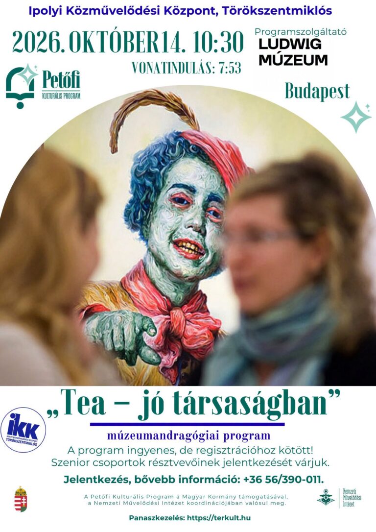 Tea jó társaságban: múzeumandragógiai program