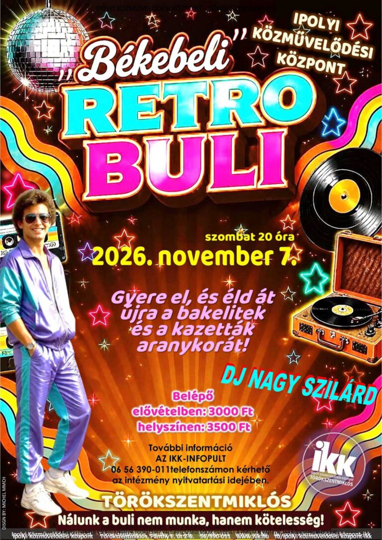 Retro buli - Ipolyi Közművelődési Központ
