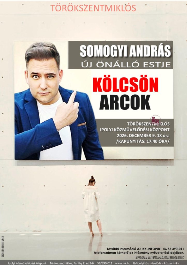 Somogyi András önálló estje - Ipolyi Közművelődési Központ