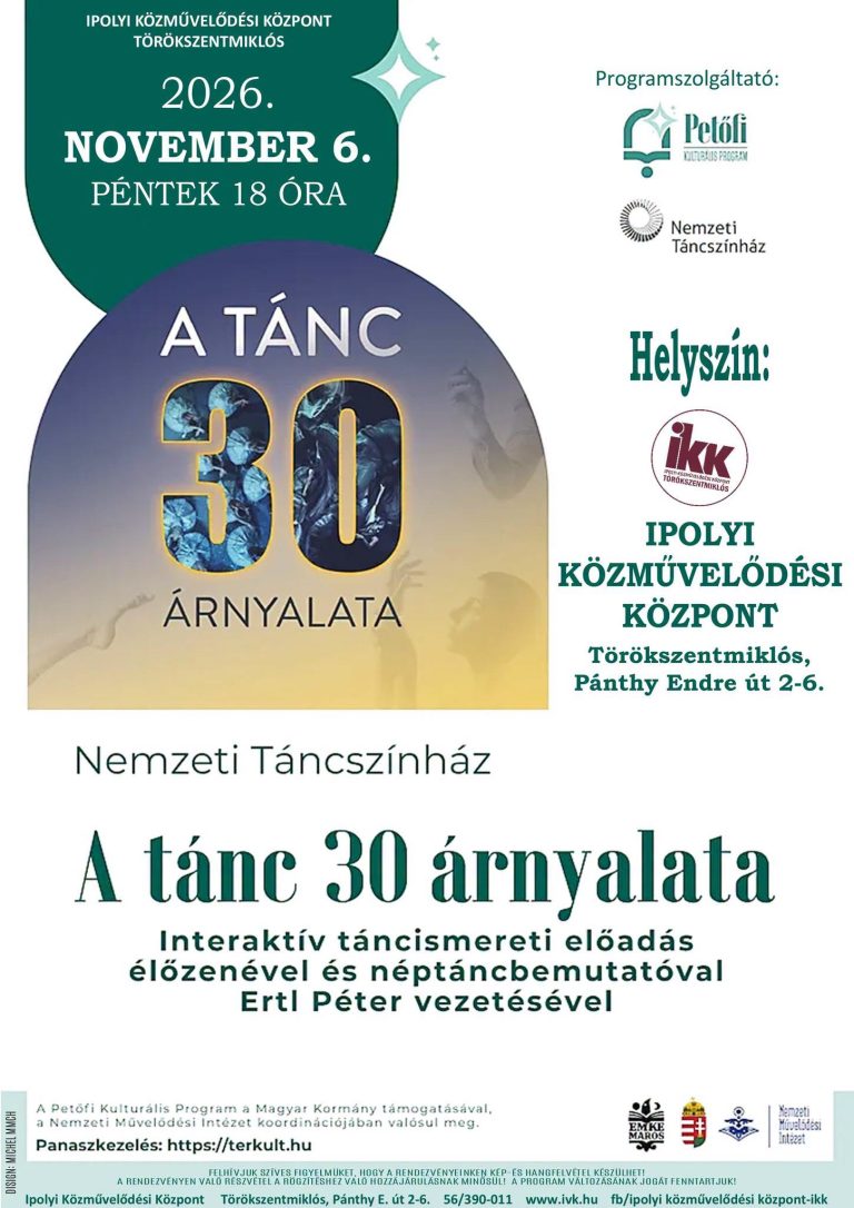 A tánc 30 árnyalata - táncelőadás